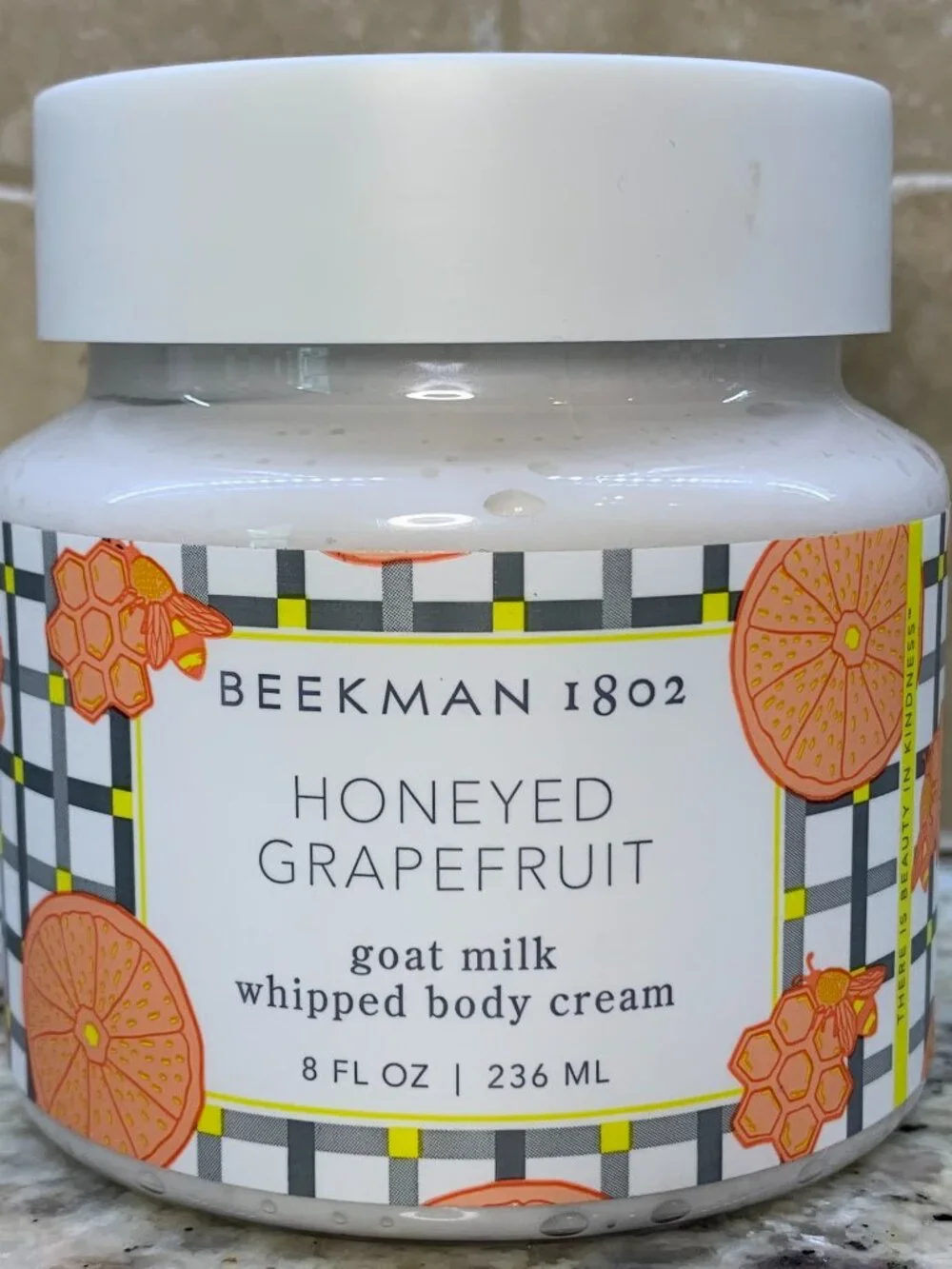 Beekman 1802 Honeyed Grapefruit Goat Milk Whipped Body Cream NWT 8oz